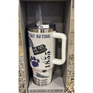 New NCAA White Bling Colossal 46oz Tumbler Penn State Nittany Lions‎